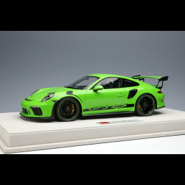 Porsche 911 GT3 RS type 991 2018  Lizard green 1/18 Make Up Eidolon EML060A