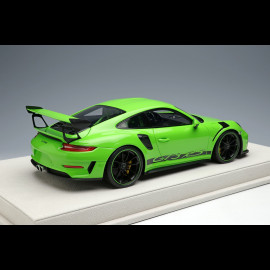 Porsche 911 GT3 RS type 991 2018  Lizard green 1/18 Make Up Eidolon EML060A