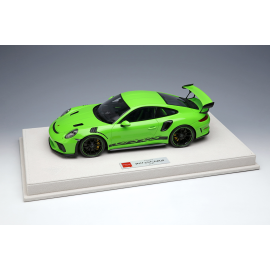 Porsche 911 GT3 RS type 991 2018  Lizard green 1/18 Make Up Eidolon EML060A