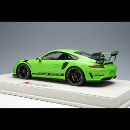 Porsche 911 GT3 RS type 991 2018  Lizard green 1/18 Make Up Eidolon EML060A