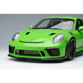 Porsche 911 GT3 RS type 991 2018  Lizard green 1/18 Make Up Eidolon EML060A