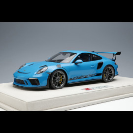 Porsche 911 GT3 RS type 991 2018  Miami Blue 1/18 Make Up Eidolon EML060B