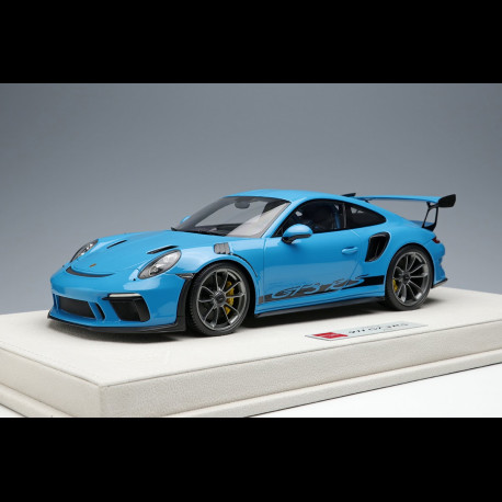 Porsche 911 GT3 RS type 991 2018 Miami Blue 1/18 Make Up