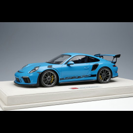 Porsche 911 GT3 RS type 991 2018  Miami Blue 1/18 Make Up Eidolon EML060B