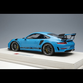 Porsche 911 GT3 RS type 991 2018  Miami Blue 1/18 Make Up Eidolon EML060B