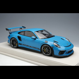 Porsche 911 GT3 RS type 991 2018  Miami Blue 1/18 Make Up Eidolon EML060B