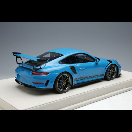 Porsche 911 GT3 RS type 991 2018  Miami Blue 1/18 Make Up Eidolon EML060B