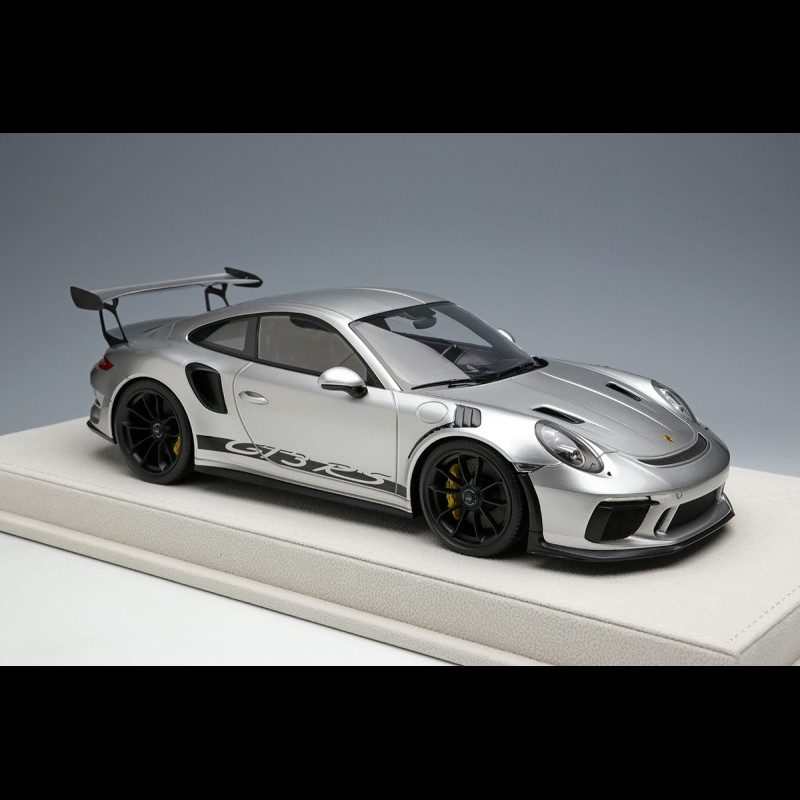Porsche 911 GT3 RS type 991 2018 GT Silver Grey 1/18 Make Up