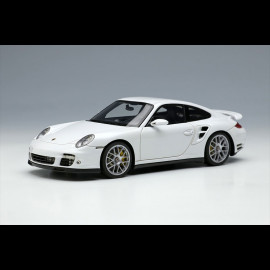 Porsche 911 Turbo S Type 997 2011 Carrara White Metallic 1/43 Make Up Models EM604B