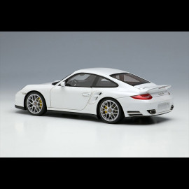 Porsche 911 Turbo S Type 997 2011 Carrara White Metallic 1/43 Make Up Models EM604B