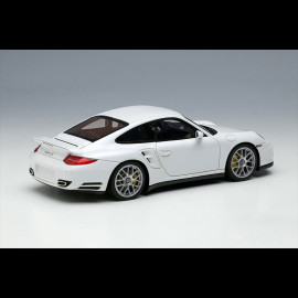 Porsche 911 Turbo S Type 997 2011 Carrara White Metallic 1/43 Make Up Models EM604B