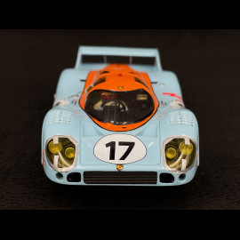 Porsche Slot car 917 LH Le Mans 1971 n° 17 JWA Gulf 1/32 Le Mans miniatures 13207117M