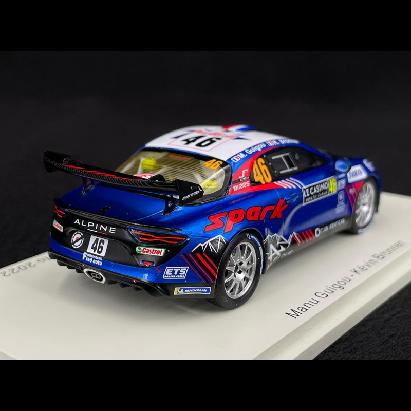 Alpine A110 Rally n° 46 Rallye Monte Carlo 2022 1/43 Spark S6698