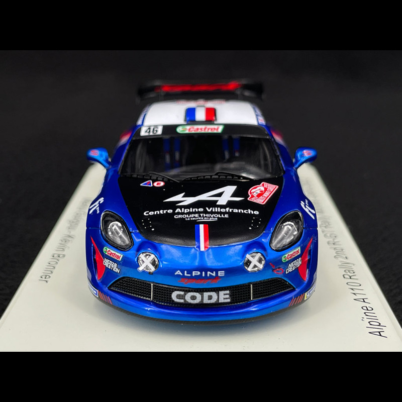 Alpine A110 Rally n° 46 Rallye Monte Carlo 2022 1/43 Spark S6698