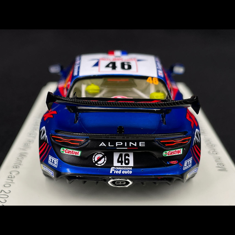 Alpine A110 Rally n° 46 Rallye Monte Carlo 2022 1/43 Spark S6698