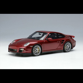 Porsche 911 Turbo S Type 997 2011 Ruby Red Metallic 1/43 Make Up Models EM604D