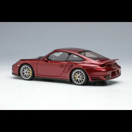 Porsche 911 Turbo S Type 997 2011 Ruby Red Metallic 1/43 Make Up Models EM604D