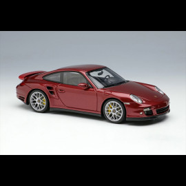 Porsche 911 Turbo S Type 997 2011 Ruby Red Metallic 1/43 Make Up Models EM604D