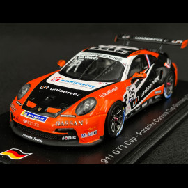 Porsche 911 GT3 Cup Type 991 n° 25 Sieger Carrera Cup Deutschland 2021 1/43 Spark SG813