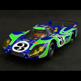 Porsche Slot car 917 LH Le Mans 1970 n° 3 Martini hippie car 1/32 Le Mans miniatures 1320703M