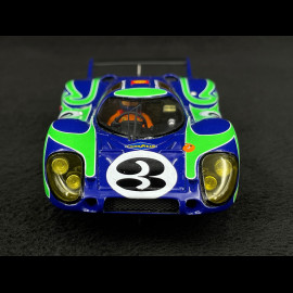 Porsche Slot car 917 LH Le Mans 1970 n° 3 Martini hippie car 1/32 Le Mans miniatures 1320703M