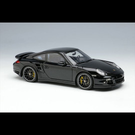 Porsche 911 Turbo S Type 997 2011 Basalt Black Metallic 1/43 Make Up Models EM604E