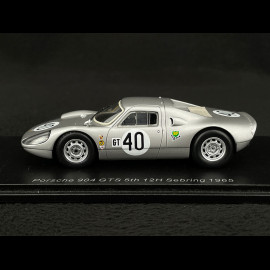 Porsche 904 GTS n° 40 12h Sebring 1965 1/43 Spark US263