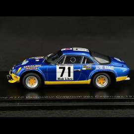 Alpine A110 n° 71 Sieger Critérium des Cévennes 1971 1/43 Spark SF135