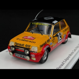 Renault 5 Alpine n° 19 2. Rallye Monte Carlo 1978 1/43 Spark S6030