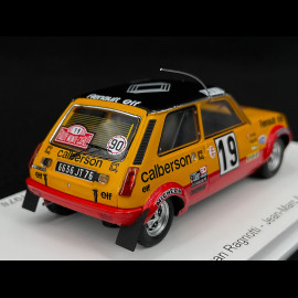 Renault 5 Alpine n° 19 2nd Rallye Monte Carlo 1978 1/43 Spark S6030