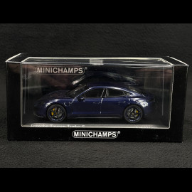 Porsche Taycan Turbo S 2020 Enzianblau Metallic 1/43 Minichamps 410068475