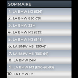 Luxury Numbered Box Book Le Guide de toutes les BMW M Tome 2 de 1992 à 2012