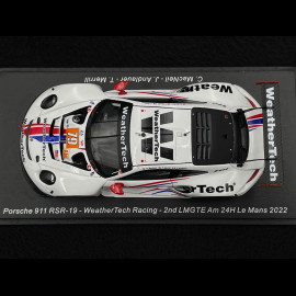 Porsche 911 RSR-19 Type 991 n° 79 2. 24h Le Mans 2022 1/43 Spark S8651