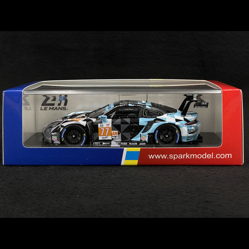 Spark Porsche 911 RSR-19 N°91 - Vainqueur Des 24H Du Mans 2022, échelle 1/43, Trophée Inclus