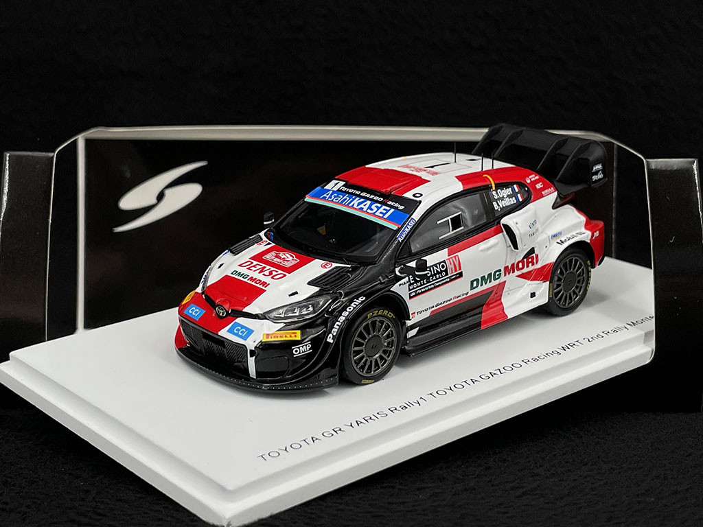 Toyota Yaris Rally1 n° 1 2nd Rallye Monte Carlo 2022 1/43 Spark S6690