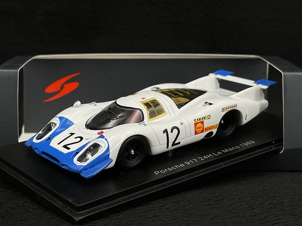 Porsche 917 LH n° 12 24h Le Mans 1969 1/43 Spark S9746 - Elfershop