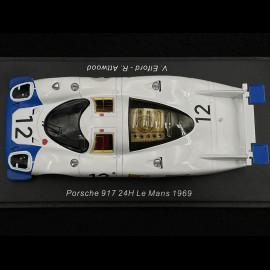 Porsche 917 LH n° 12 24h Le Mans 1969 1/43 Spark S9746