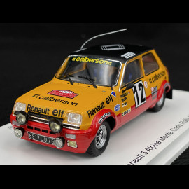 Renault 5 Alpine GT2 n°12 3. Rallye Monte Carlo 1978 1/43 Spark S6035