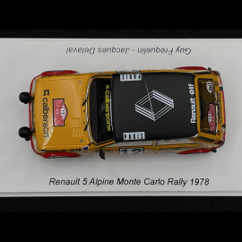 Renault 5 Alpine GT2 n°12 3rd Rallye Monte Carlo 1978 1/43 Spark S6035