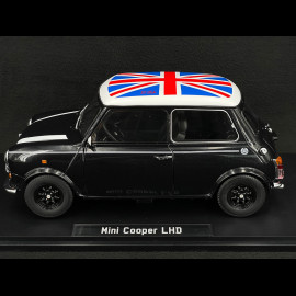 Mini Cooper LHD 1992 Schwarz / Weiß / Union Jack 1/12 KK Scale KKDC120052L
