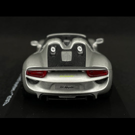 Porsche 918 Spyder 2013 GT Silber 1/43 Atlas MK09