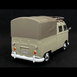 Volkswagen Transporter Combi T1 Pickup Tarpaulin 1950 sand beige AfrikaKorps 1/24 MotorMax 79553B