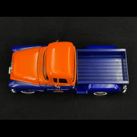 Chevrolet Chevy 5100 Stepside 1955 Gulf Orange / Blau 1/24 MotorMax 79651