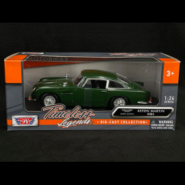 Aston Martin DB5 1963 Racing Grün 1/24 MotorMax 79375G