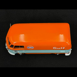 Volkswagen Transporter Bulli T1 Gulf 1964 Orange / Blau 1/24 MotorMax 79649