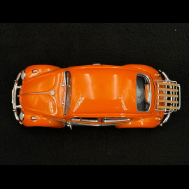 Volkswagen Beetle 1966 Orange / White 1/24 MotorMax 79558