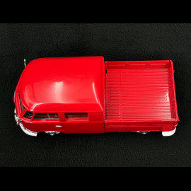 Volkswagen Transporter Bulli T1 Pickup 1950 Rot 1/24 MotorMax 79343A