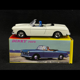 Peugeot 404 Cabriolet 1962 Eierschale Weiß 1/43 Norev Dinky Toys NT528