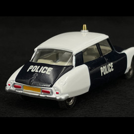 Citroen DS 19 Police 1959 White / Black 1/43 Norev Dinky Toys NT501