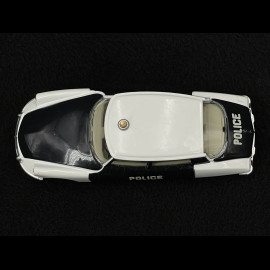 Citroen DS 19 Police 1959 White / Black 1/43 Norev Dinky Toys NT501